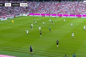 2025年08月08日 拜仁4-0大胜热刺 凯恩破门弑旧主+失点+失单刀 科曼兜射建功